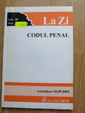 Codul penal - actualizat septembrie 2003