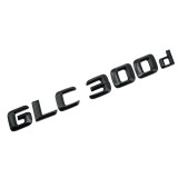 Emblema GLC 300d Negru, pentru spate portbagaj Mercedes, Mercedes-benz