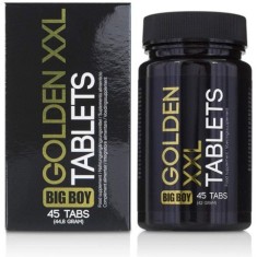 Pastile marire potenta Big Boy - Golden XXL - 45 tablete
