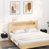 Set 2 Noptiere Perete Gossi, Negre, 35x35x20 cm, Lemn, Raft Suspendat, Moderne