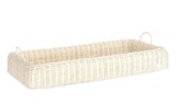 Cumpara ieftin Tava ratan bej Irele 80x40x17h