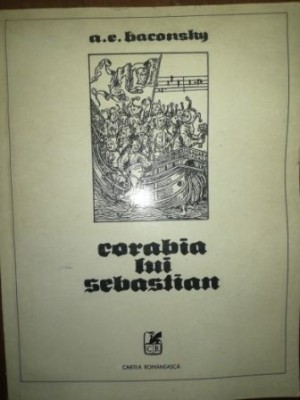 Corabia lui Sebastian- A. E. Baconsky foto
