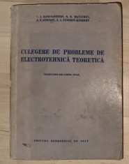 V. I. Konstantinov, N. N. Mansurov s.a. - Culegere de probleme de electrotehnica teoretica