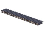 Conector mamă 20 pini 2,54mm drept