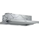 Hota incorporabila Bosch DFM064W54, Putere de absorbtie 389 mc/h, 3 trepte de putere, 60 cm, Inox