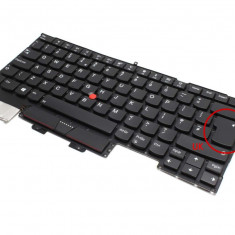 Tastatura Laptop, Lenovo, ThinkPad X1 Carbon 6th Gen Type 20KH, 20KG, 01YR573, 01YU651, 01YU652, 01YR537, 02HL880, 02HL882, iluminata, layout UK