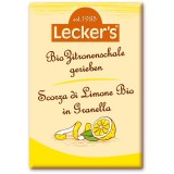 Coaja de Lamie Rasa Ecologica Bio Lecker's 15g fara gluten, aromata cu ulei de lamaie