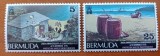 Colonie-Britanica- 1975''BERMUDE-Aniv 200 ani independenta Americii-'-LOT2Val.''-NETAMPIL--MNH-VEZI SCAN
