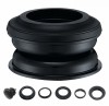 Cuvete Furca VP Semi-Integrate 1-1/8&quot; Aluminiu 6061, Rulmenti MH-P03, 81g, Negru