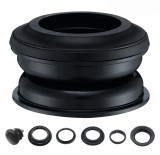 Cuvete Furca VP Semi-Integrate 1-1/8&quot; Aluminiu 6061, Rulmenti MH-P03, 81g, Negru
