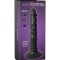 Vibrator Anal Vibrating Ass Fucker, Negru, 30 cm