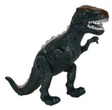 Robot dinozaur, lumina, scoate sunete, se misca, functioneaza cu baterii, detalii realiste, lungime 33 cm, 3 ani+