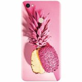 Husa silicon pentru Xiaomi Redmi Note 5A, Pink Pineapple