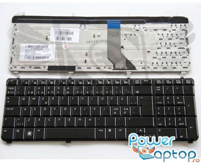 Tastatura HP Neagra Pavilion dv7 2200 CTO, Pavilion dv7 2200, Pavilion dv7 2210, Pavilion dv7 2220, Pavilion
