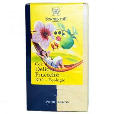 CEAI FRUCTE DELICIUL FRUCTELOR ECO 18dz SONNENTOR foto