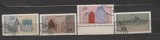 GERMANIA (BUNDESPOST) 1975 - ARHITECTURA. SERIE STAMPILATA, C41