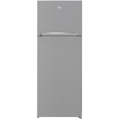 Frigider cu doua usi Beko RDNE455K40XBN, 406 l, NeoFrost, ProSmart Inverter, Racire rapida, XXL Bottle holder, Clasa E, H 185 cm, Argintiu