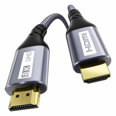 Cablu HDMI Gardien 8K, 1m, compatibil Xbox, PS5, Tv, gri