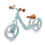 Bicicleta Echilibru Kinderkraft FLY PLUS, Baby Blue, Roti Spuma EVA, Cadru Magneziu, 2-6 Ani, Baieti