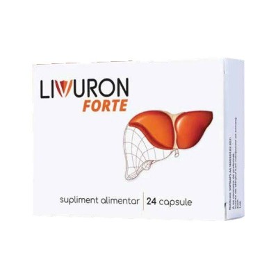 Livuron Forte 24 capsule NaturPharma foto