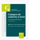 Culegere de subiecte si teste pentru admiterea in profesia de grefier - Ioan-Paul Chis, Anamaria Laura Dinescu