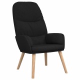 Cumpara ieftin Scaun de relaxare, negru, material textil