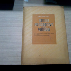 STUDII PROGRESIVE PENTRU VIOARA - Emil Cobilovici -1956, 140 p.; tiraj: 850 ex.