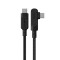 Acefast cablu &icirc;nclinat USB tip C - USB tip C, 2m, 100W (20V / 5A), negru (C5-03-C-C-negru)