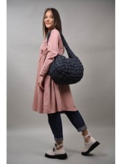 GEANTA SPORT FAS SEMILUNA CRINKLE LAURA TALIE UNICA Gri