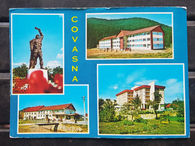 CPIB 17628 CARTE POSTALA - COVASNA, MOZAIC foto