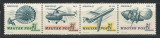 Ungaria 1967 Mi 2351/54 MNH -Expozitia int de timbre AEROFILA 67, Budapesta (II), Nestampilat