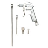 Pistol pentru suflat aer comprimat cu 3 duze si cupla rapida