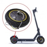 Roată 10 inch cu motor electric 350W pentru trotinetă electrica &ndash; 36V anvelopa plina 10&times;2.50, Kugoo