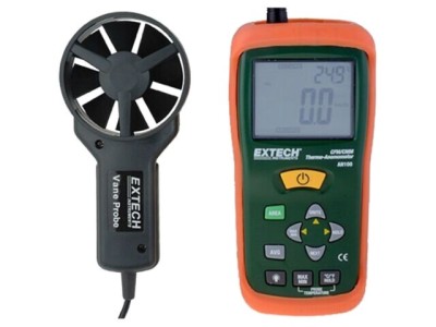 Termoanemometru LCD EXTECH 0,4-30m/s foto