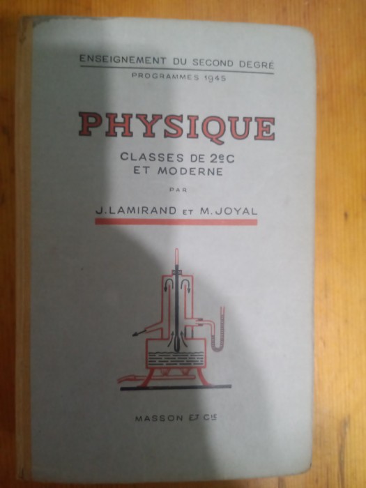 Physique-J.Lamirand et M.Joyal