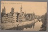 CPIB 23924 - CARTE POSTALA - GAND. VEDERE PANORAMICA A CHEIULUI HERBES, BELGIA, CIRCULATA, 1915, STAMPILA, Printata