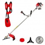 Motocoasa pe benzina 4 accesorii 1.5kW, 52 cc, disc 255mm