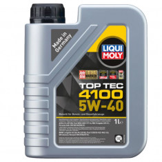 ULEI MOTOR TOP TEC 4100, 5W40, API SN CF, ACEA A3 B4 C3 (3700), 1 L - LIQUI MOLLY