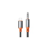Mcdodo CA-0890 Cablu Lightning la mini-jack AUX de 3,5 mm, 1,8 m (negru)