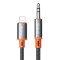 Mcdodo CA-0890 Cablu Lightning la mini-jack AUX de 3,5 mm, 1,8 m (negru)