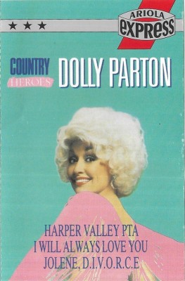 Casetă audio Dolly Parton &amp;lrm;&amp;ndash; Country Heroes, originală foto