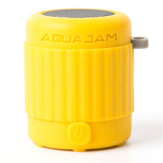 Boxa wireless waterproof cu microfon Aquajam AJ Mini IPX7 Yellow foto