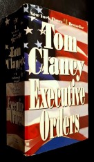 EXECUTIVE ORDERS - TOM CLANCY, BESTSELLER, POLITICAL/MILITARY THRILLER, Berkley Books, New York, 1997, ISBN 0 425 15863 2, STARE FB!!!