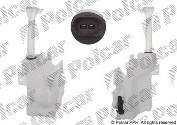 Rezervor spalator parbriz Mitsubishi Lancer (Cy0), 03.2007-, cu capac, cu pompa sprit parbriz foto