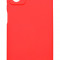 Husa de protectie din silicon pentru Motorola Moto E22, SoftTouch, interior microfibra, Rosu