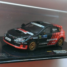 Macheta Subaru Impreza WRX Rally Scotland 2011 - IXO 1/43