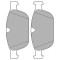 Set placute frana,frana disc VOLVO XC90 I (2002 - 2016) KRIEGER 0950006508