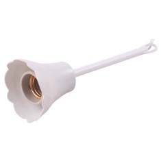 Fasung floare cu tija, E27,220V
