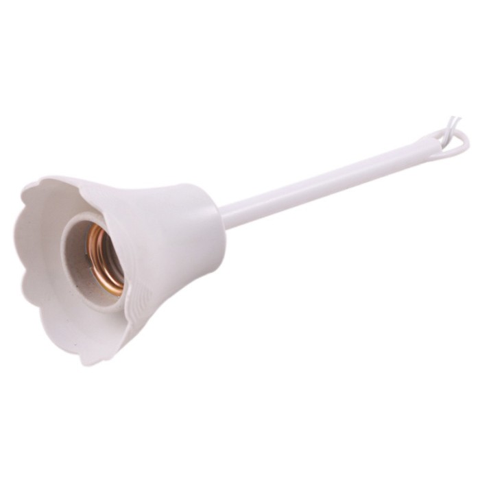 Fasung floare cu tija, E27,220V