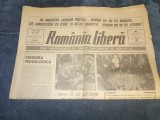 ZIARUL ROMANIA LIBERA 13 IANUARIE 1990